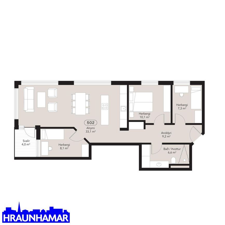 Apalskarð 8A, 221 Hafnarfjörður