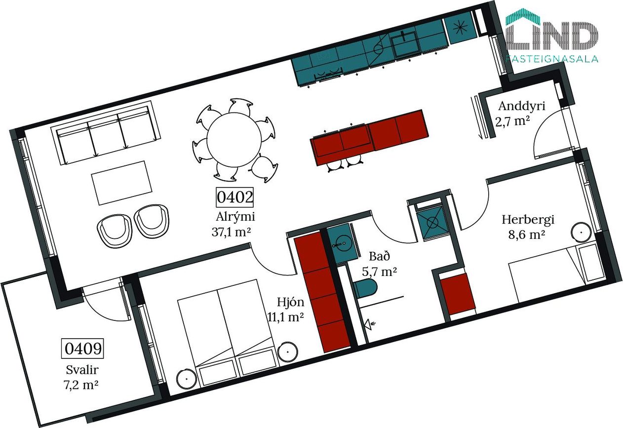 Áshamar 20, 221 Hafnarfjörður