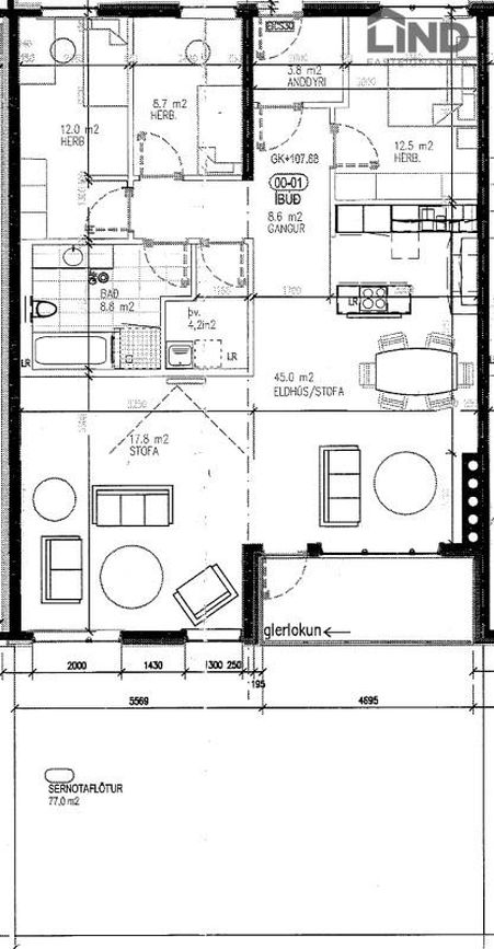 Vindakór 8 - 0001, 203 Kópavogur