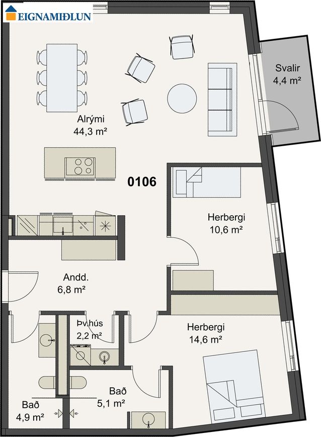 Bygggarðar 3, 170 Seltjarnarnes