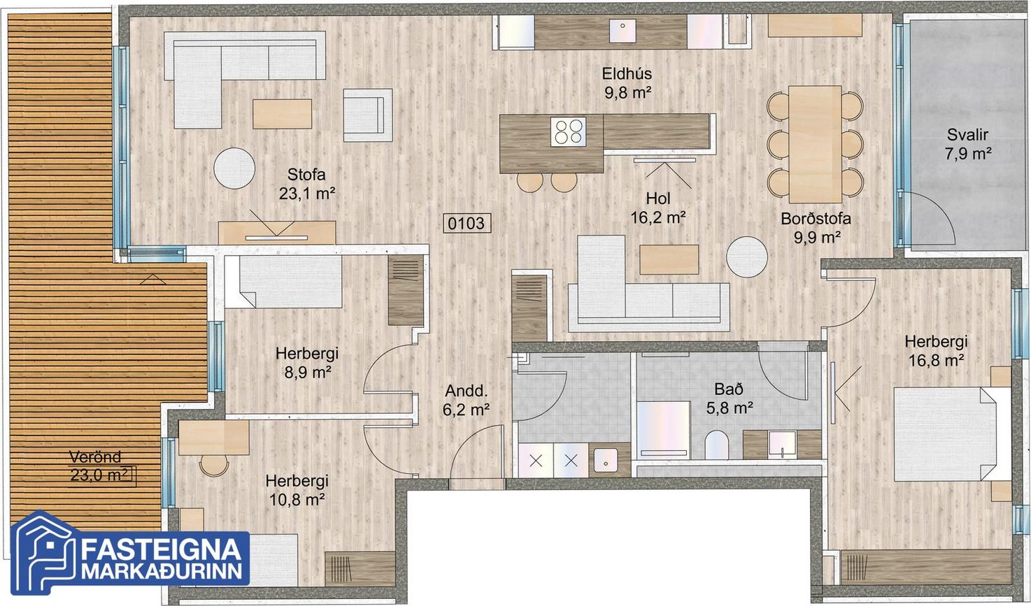 Naustavör 66 - 0103, 200 Kópavogur