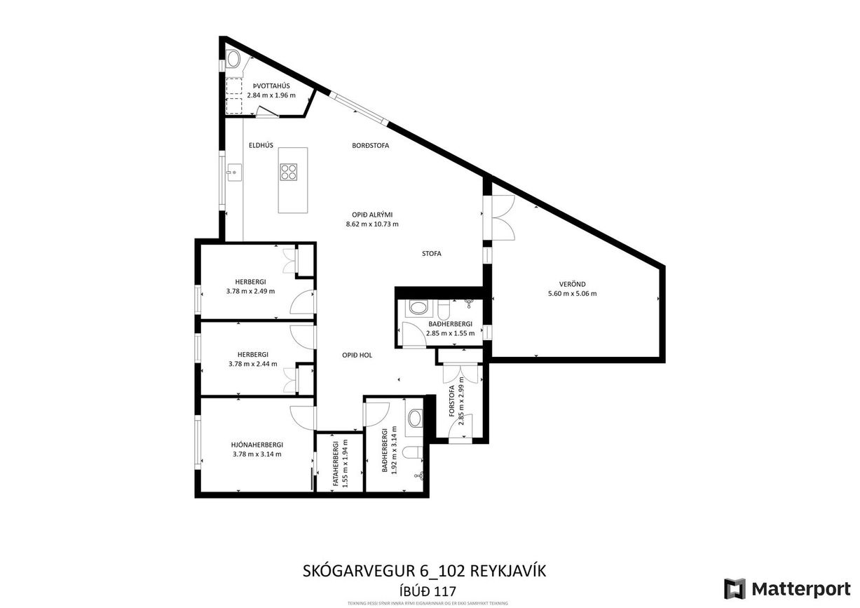Skógarvegur 6, 103 Reykjavík