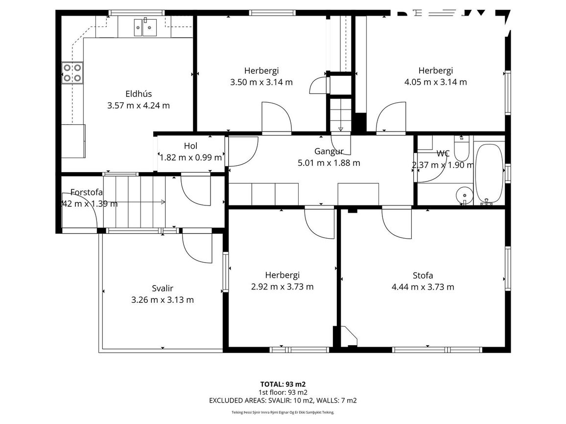 Hjallavegur 14 - 0101, 104 Reykjavík