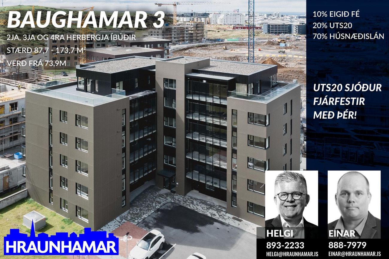 Baughamar 3 - 0105, 221 Hafnarfjörður