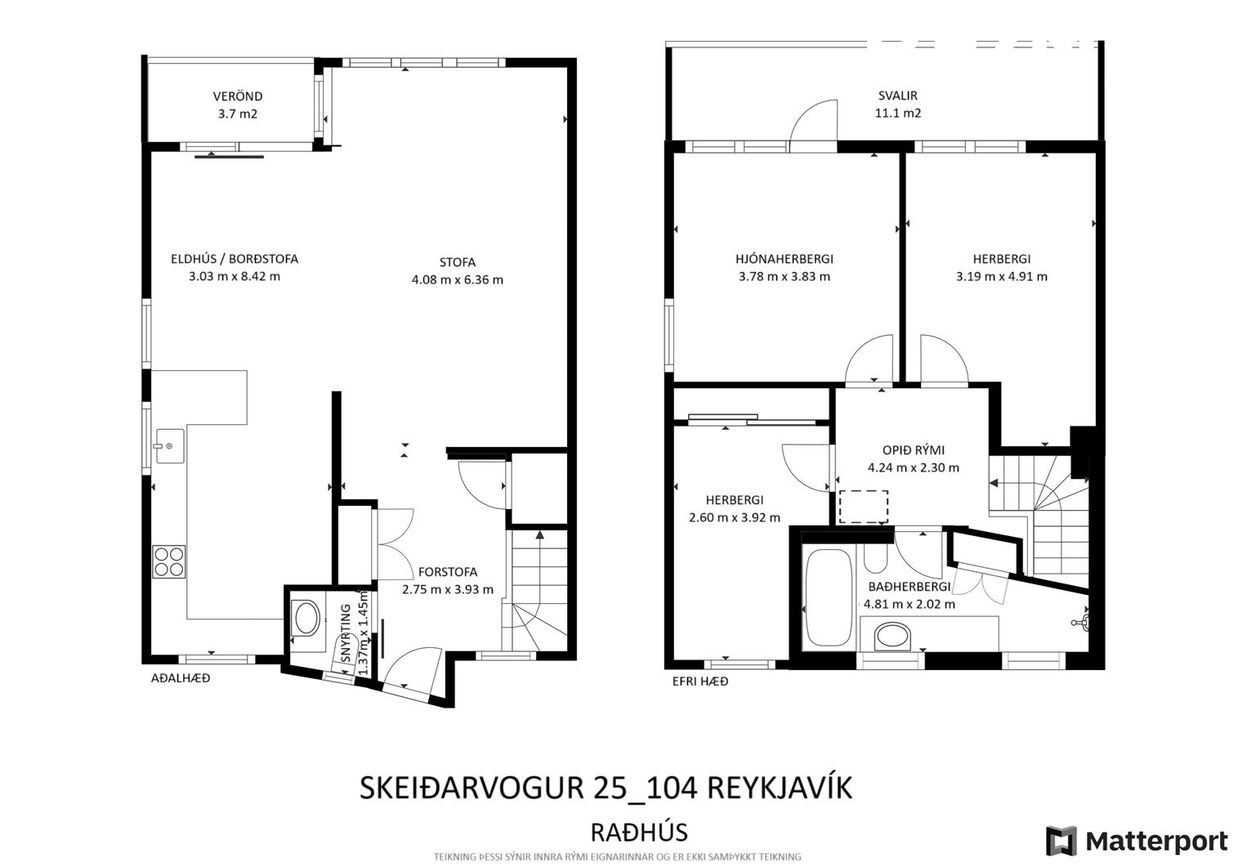 Skeiðarvogur 25 - 0101, 104 Reykjavík
