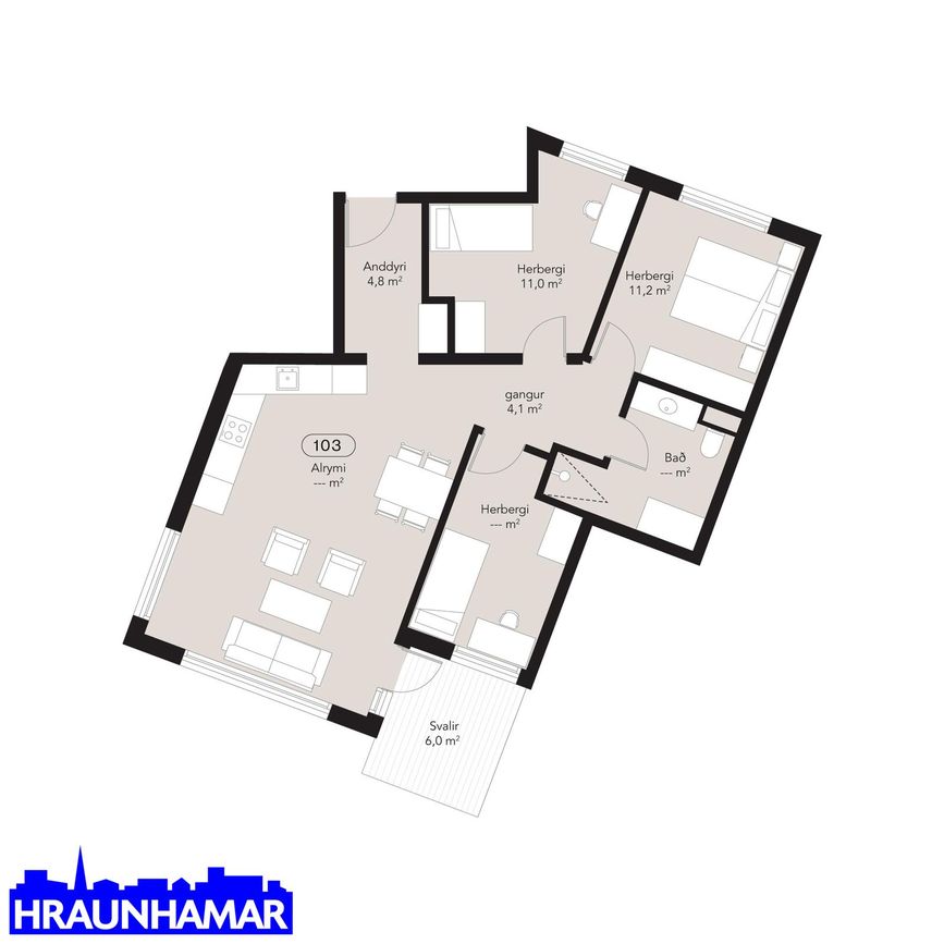 Apalskarð 8A, 221 Hafnarfjörður