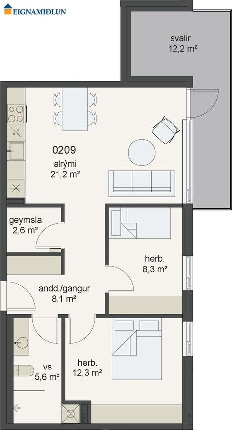 Skólatröð 4, 200 Kópavogur