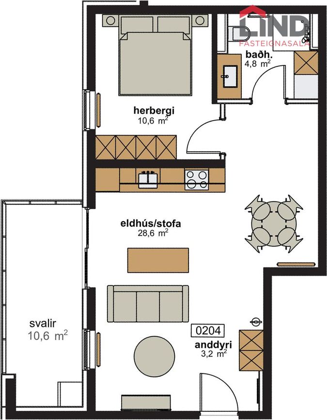 Hringhamar 17 - 0204, 221 Hafnarfjörður