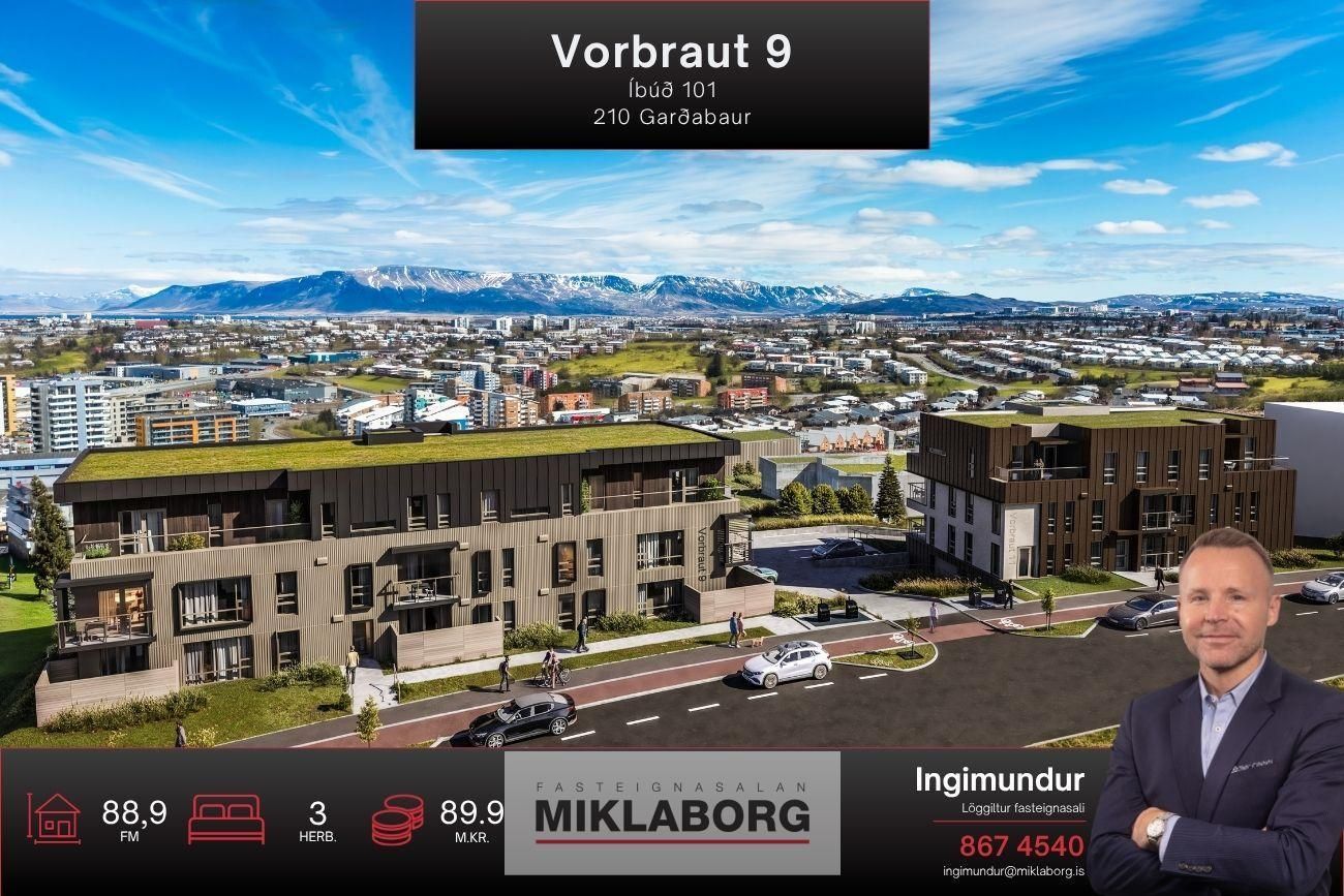 Vorbraut 9 - 0101, 210 Garðabær