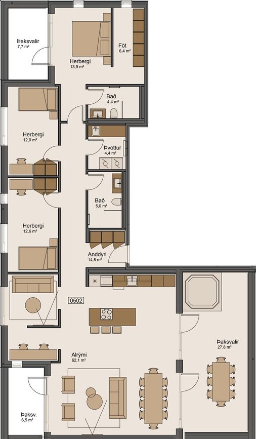 Stefnisvogur 34, 104 Reykjavík