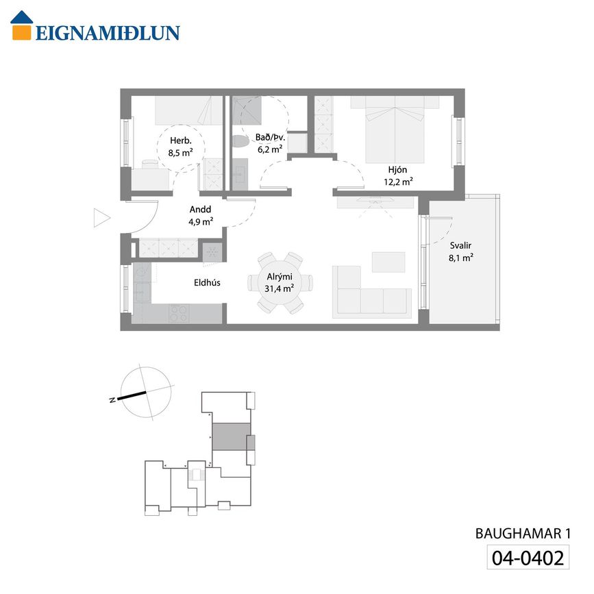 Baughamar 1, 221 Hafnarfjörður