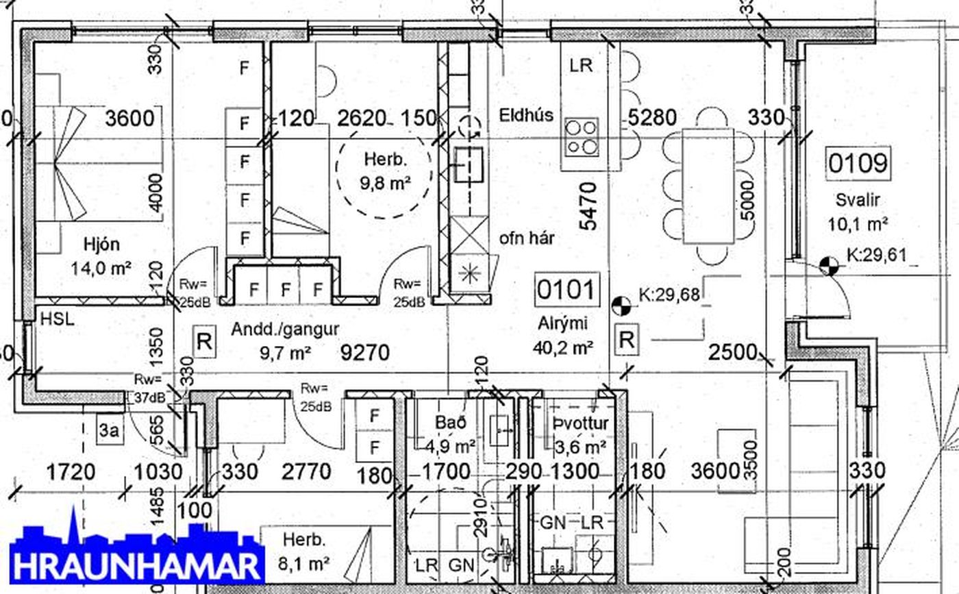Baughamar 3 - 0101, 221 Hafnarfjörður