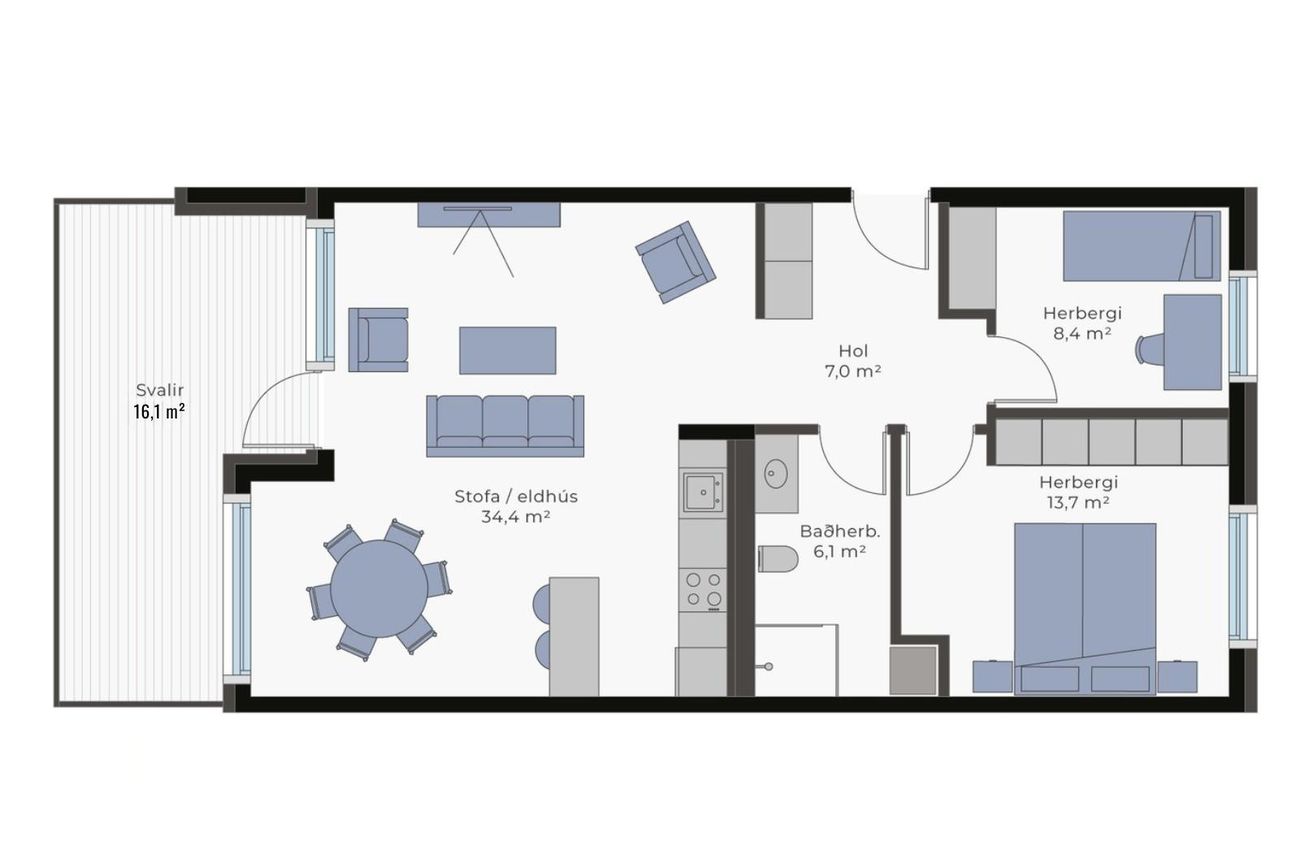 Hallgerðargata 11, 105 Reykjavík