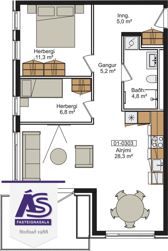 Hringhamar 31 - 0303, 221 Hafnarfjörður