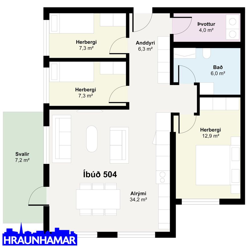 Baughamar 5, 221 Hafnarfjörður