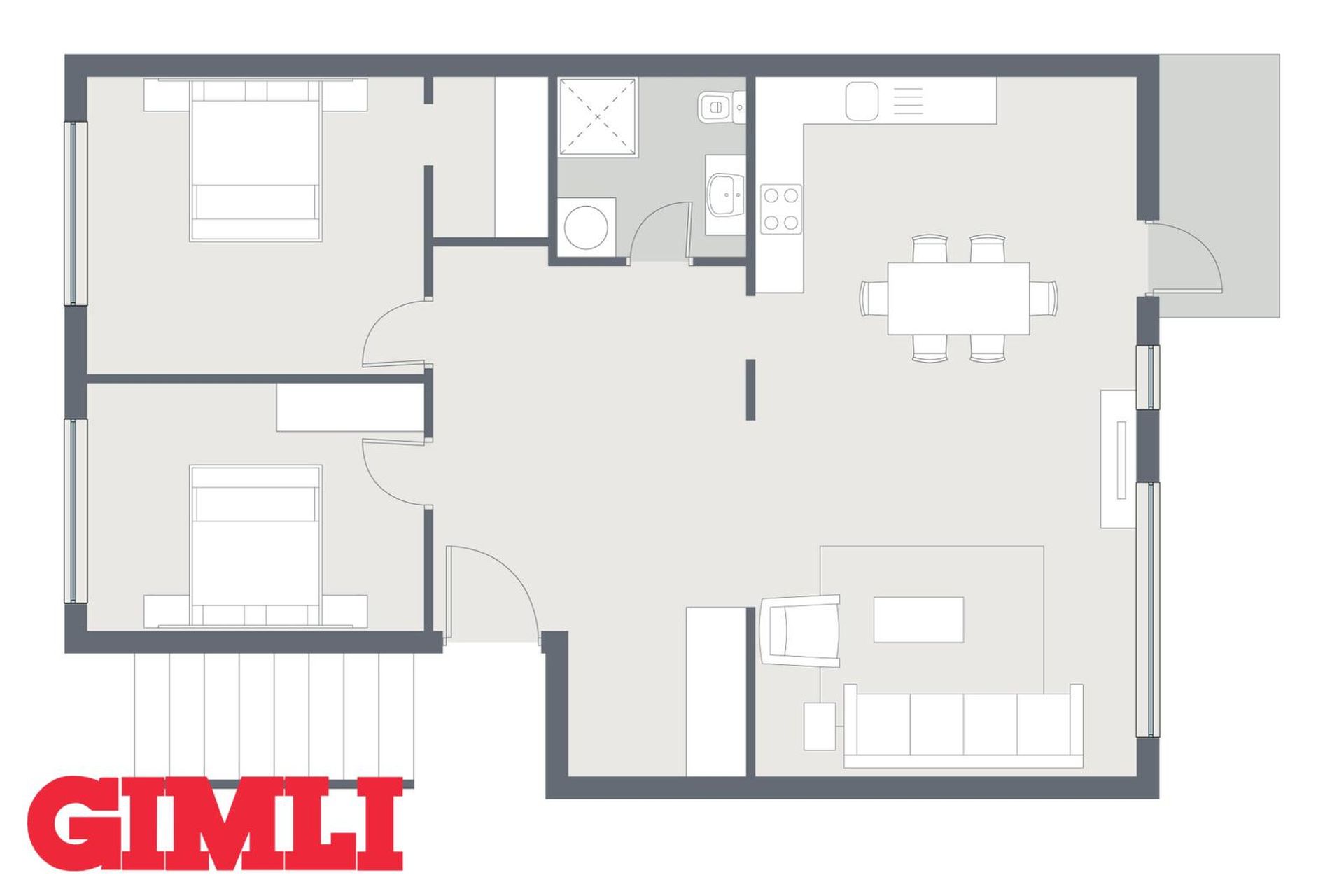 Grettisgata 32 - 0101, 101 Reykjavík