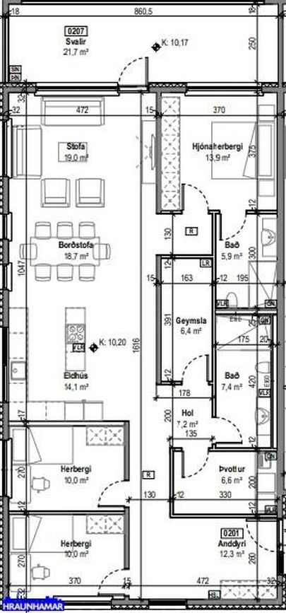 Hrafnaborg 3, 190 Sveitarfélagið Vogar