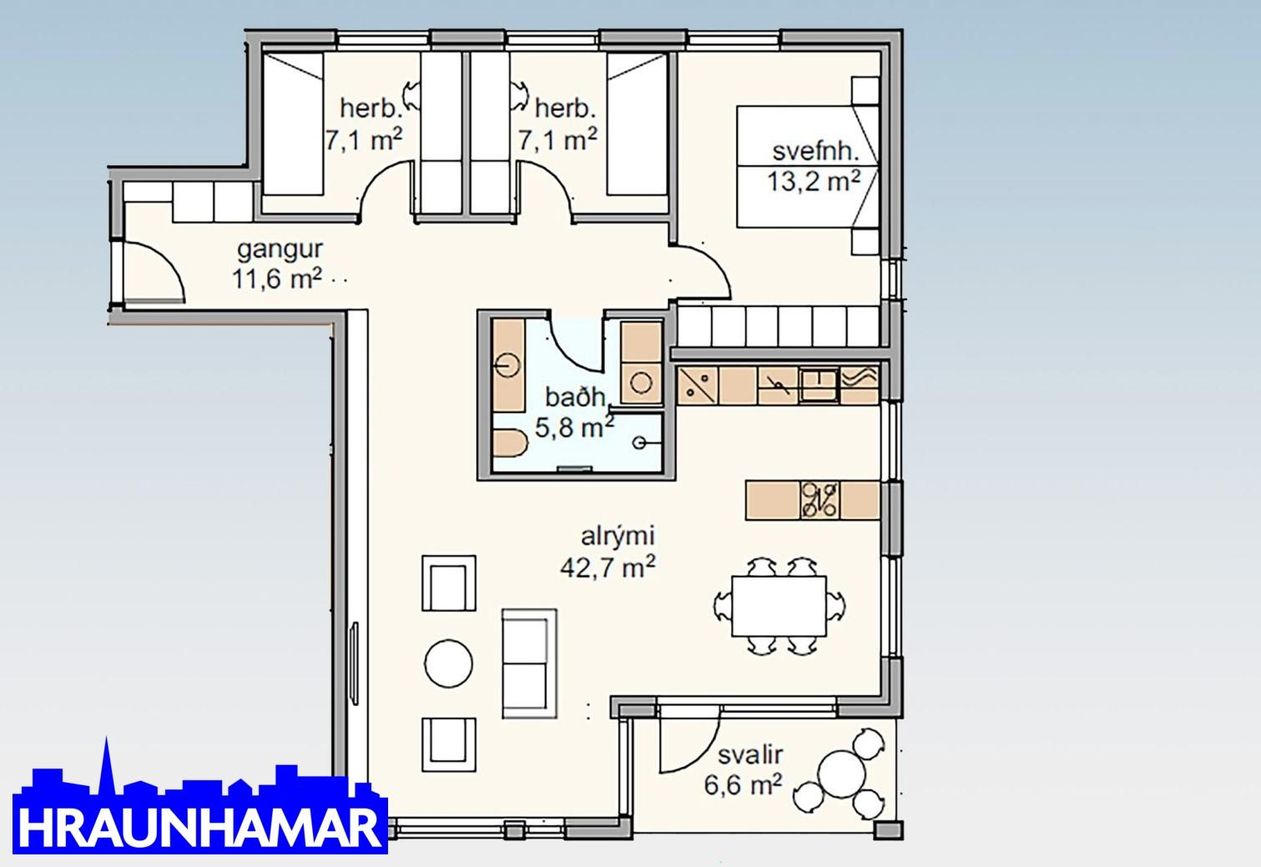 Apalskarð 4B, 221 Hafnarfjörður