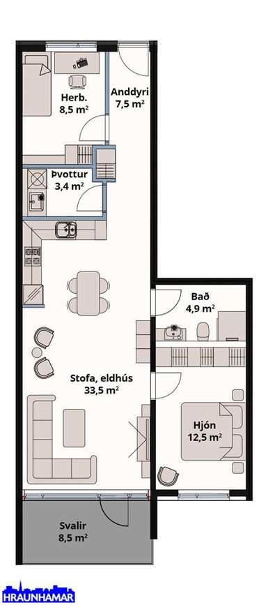 Suðurhella 14 - 0405, 221 Hafnarfjörður
