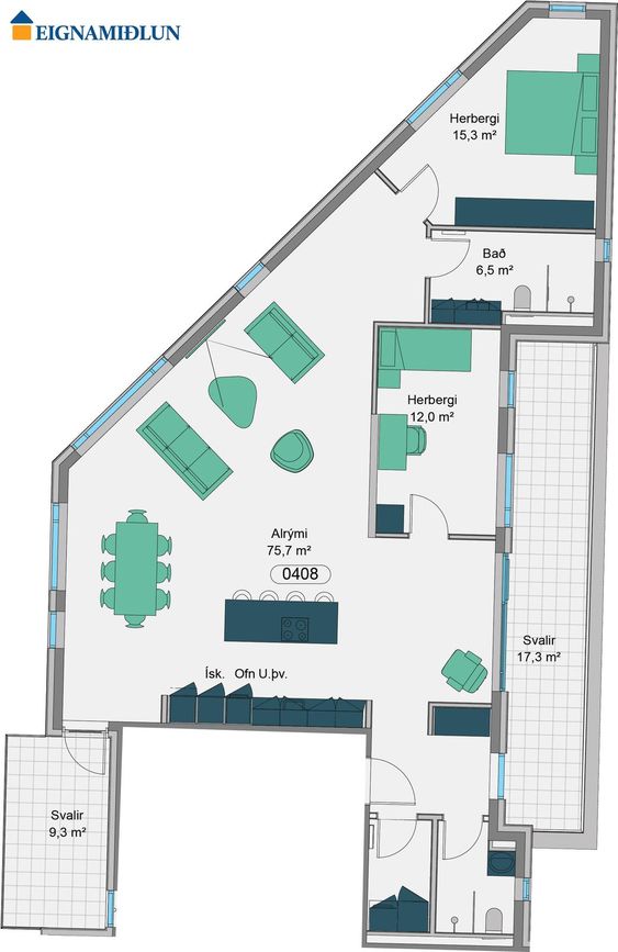 Vetrarbraut 2C - 0408, 210 Garðabær