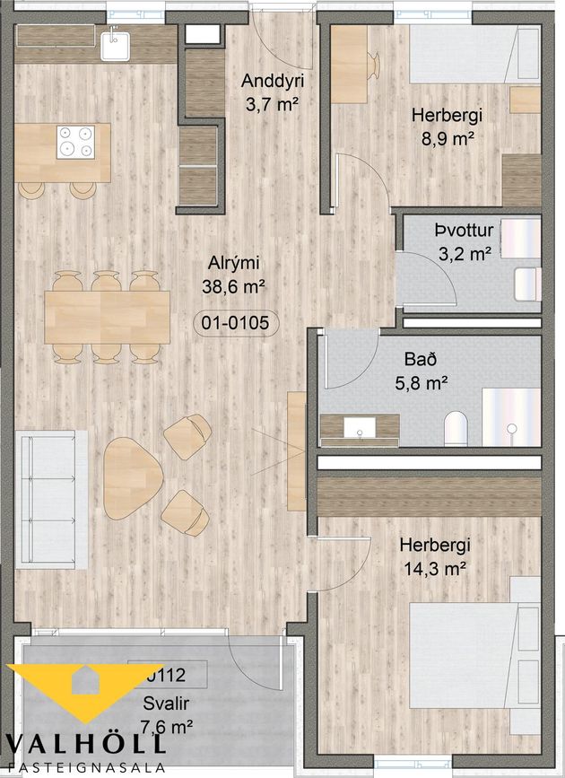 Asparlaut 1, 230 Reykjanesbær