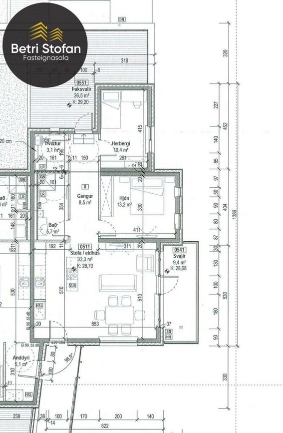Fálkahlíð 5 - 0511, 102 Reykjavík