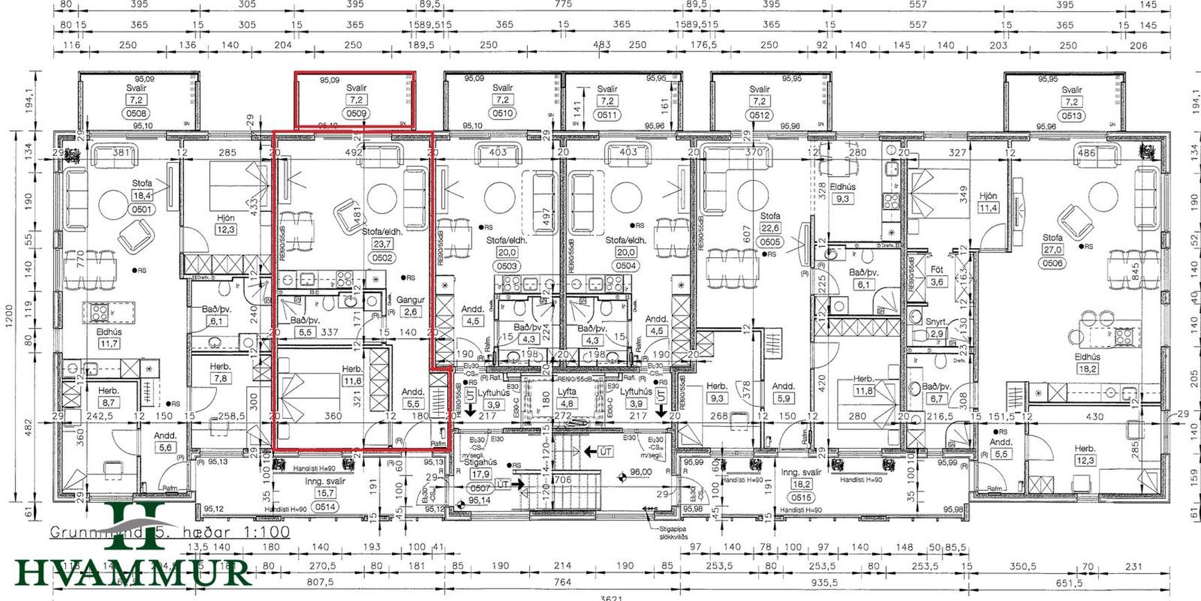 Davíðshagi 2 - 0502, 600 Akureyri