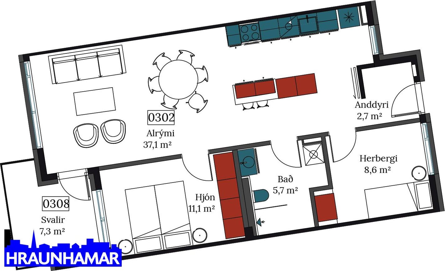 Áshamar 26, 221 Hafnarfjörður