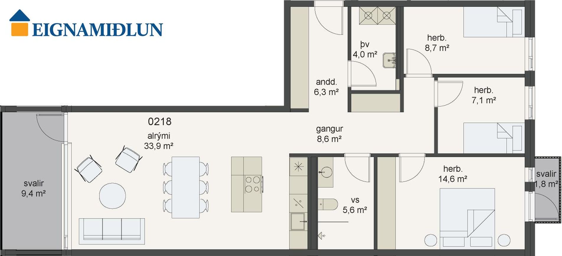 Álftröð 5 - 0218, 200 Kópavogur