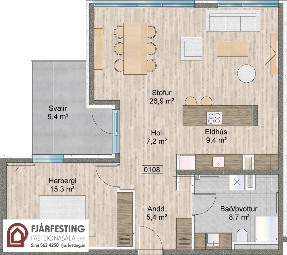 Naustavör 62, 200 Kópavogur