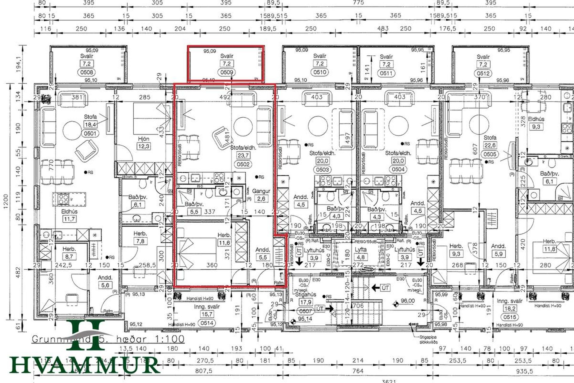 Davíðshagi 2 - 0502, 600 Akureyri