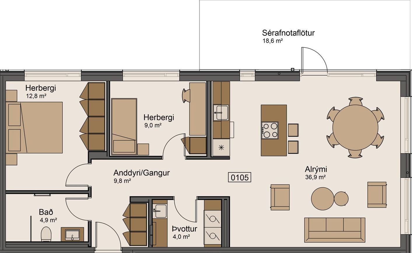 Stefnisvogur 34, 104 Reykjavík