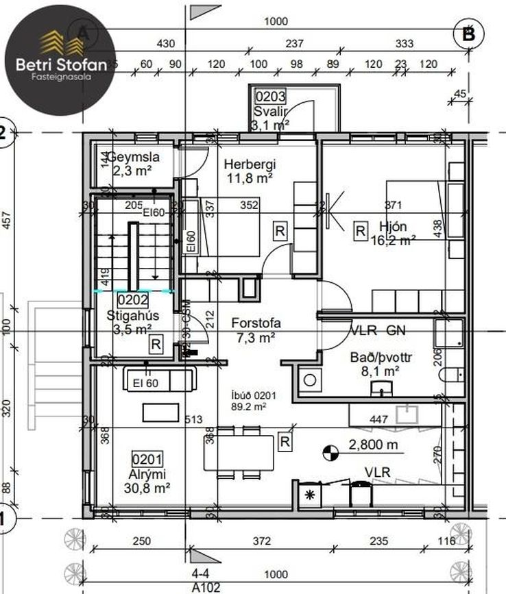 Eiríksgata 19 - 0201, 101 Reykjavík