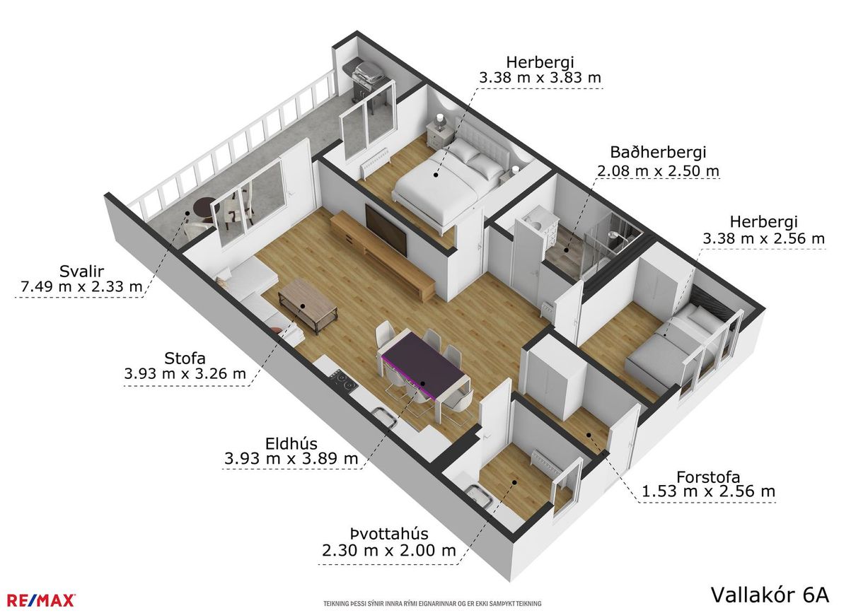 Vallakór 6A, 203 Kópavogur