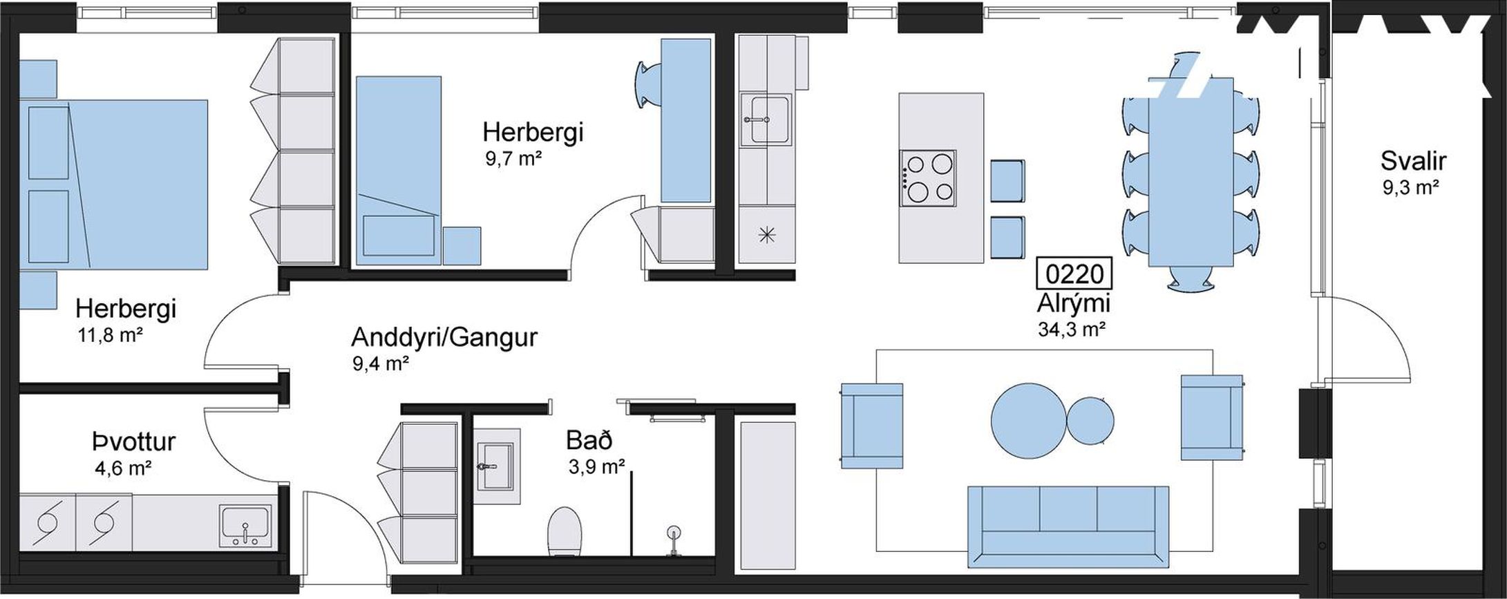 Stefnisvogur 24, 104 Reykjavík