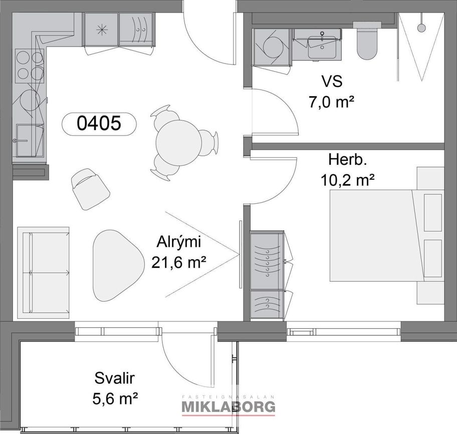Breiðhöfði 17 - 0405, 110 Reykjavík