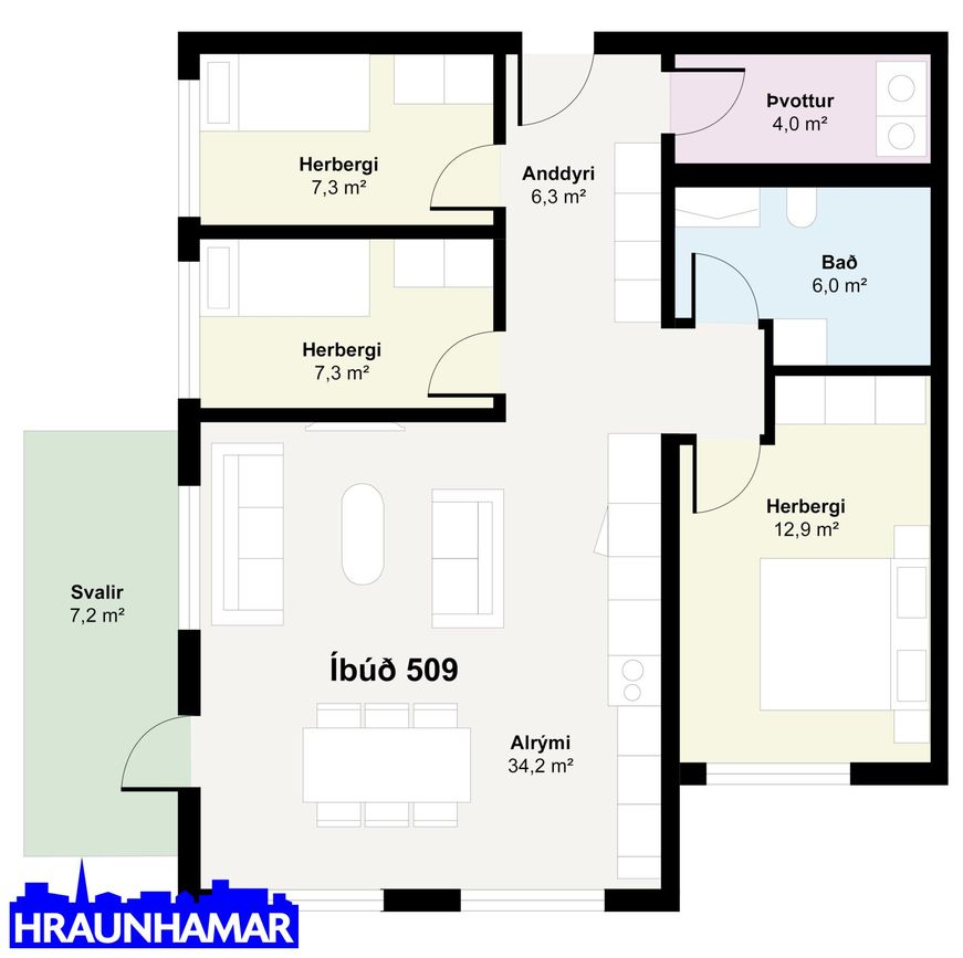 Baughamar 7, 221 Hafnarfjörður