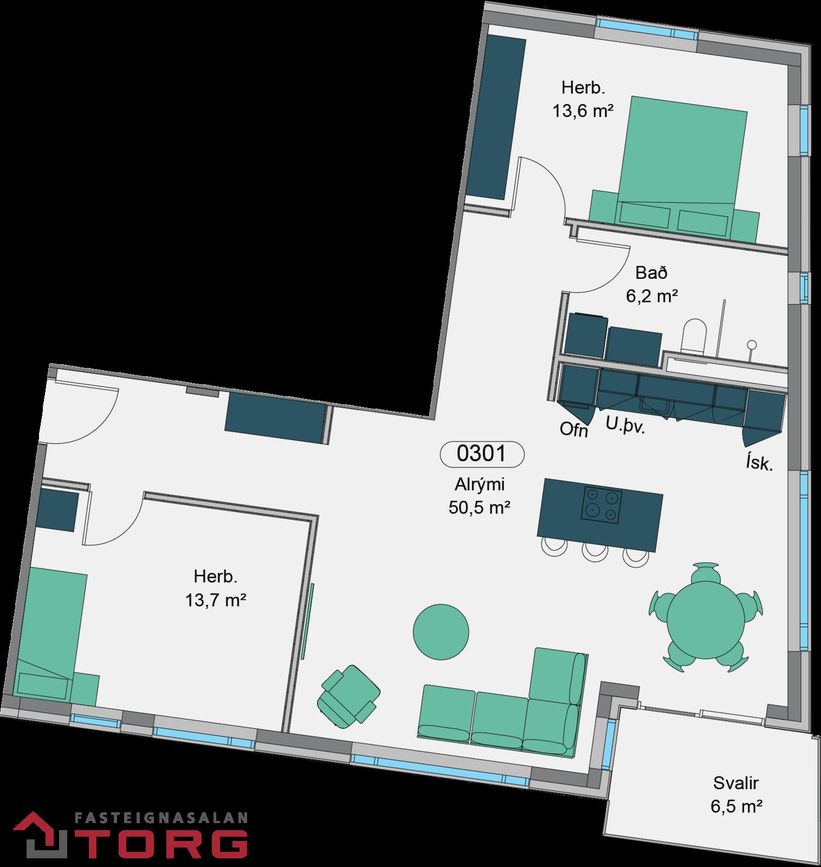 Vetrarbraut 2 - 0301, 210 Garðabær