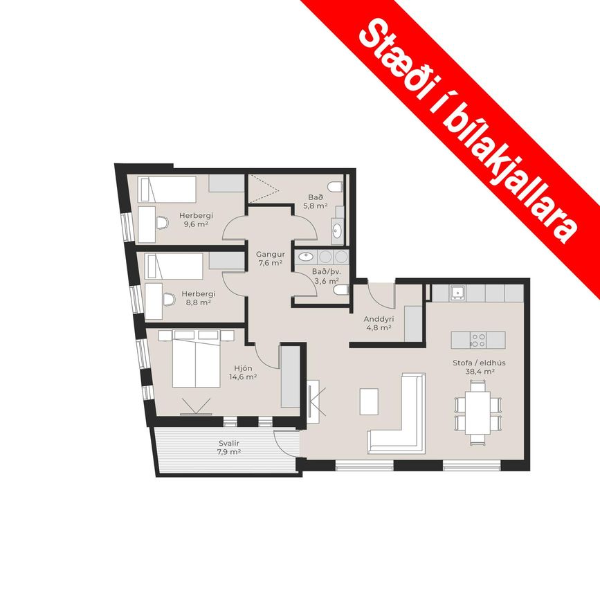 Fálkahlíð 5 - 0326, 102 Reykjavík