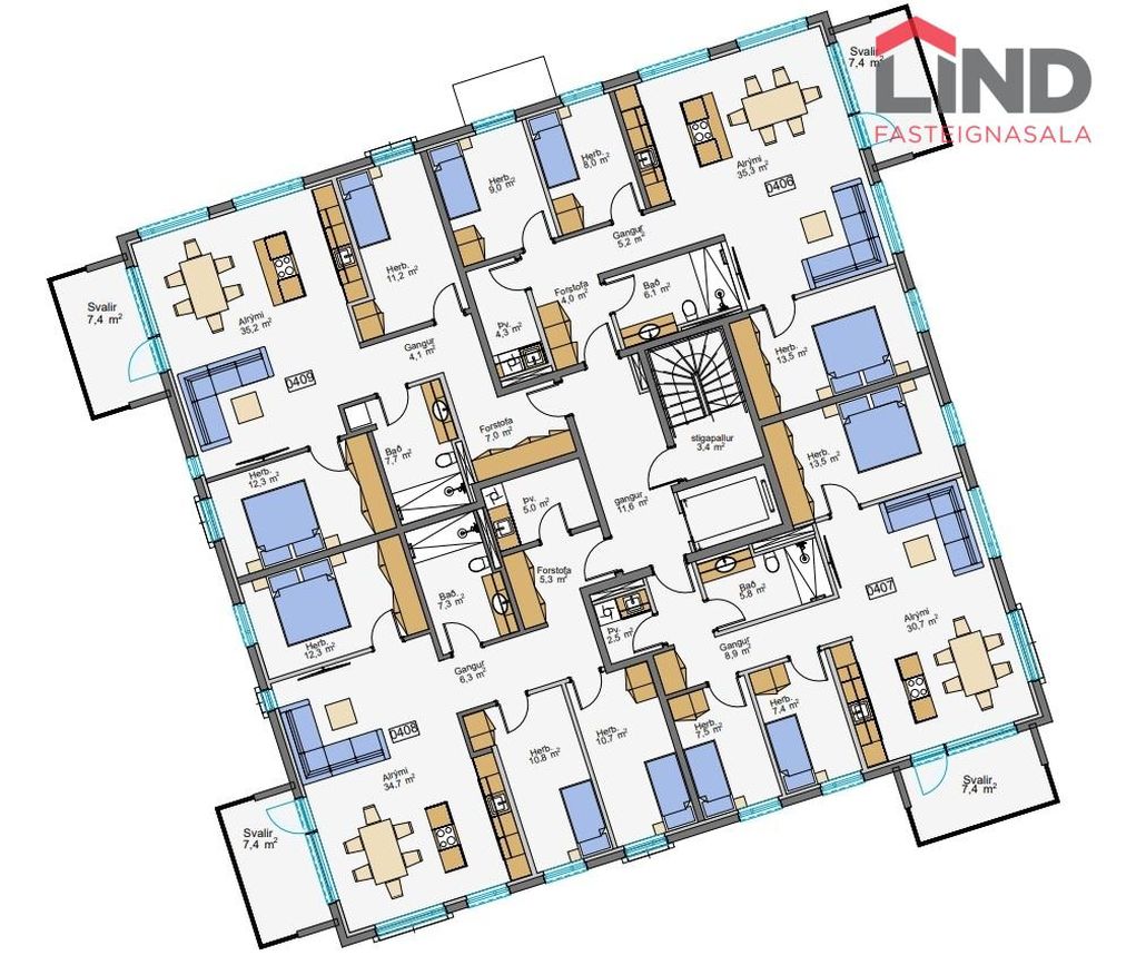 Hringhamar 35 - 0407, 221 Hafnarfjörður