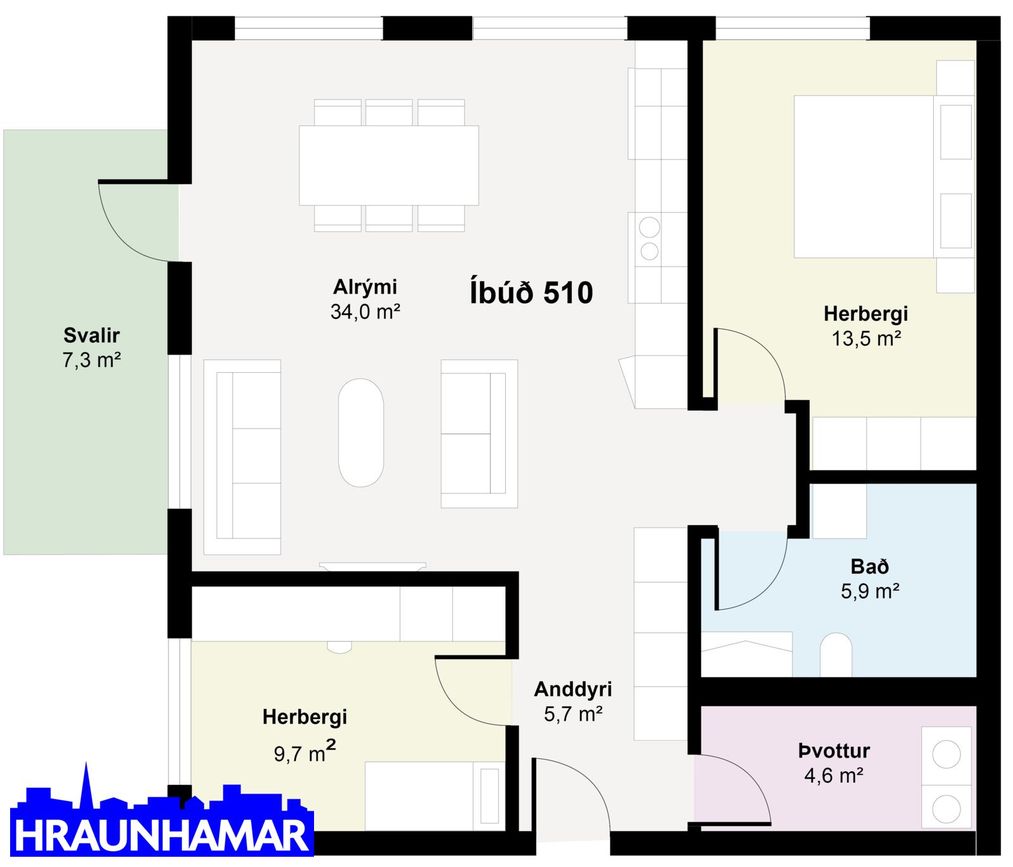 Baughamar 7, 221 Hafnarfjörður