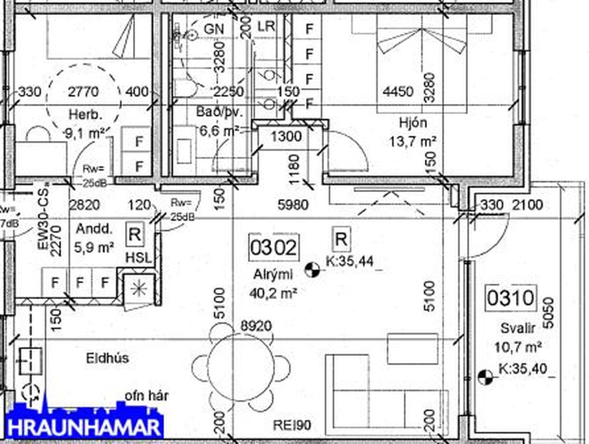 Baughamar 3 - 0302, 221 Hafnarfjörður