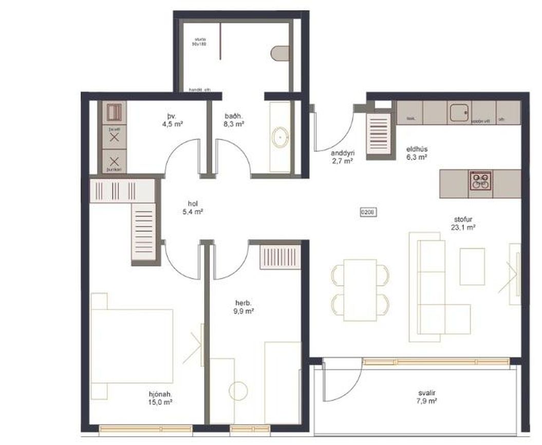 Grensásvegur 1E, 108 Reykjavík