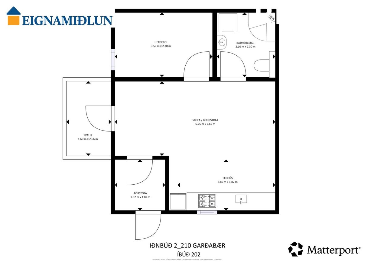 Iðnbúð 2 - 0202, 210 Garðabær