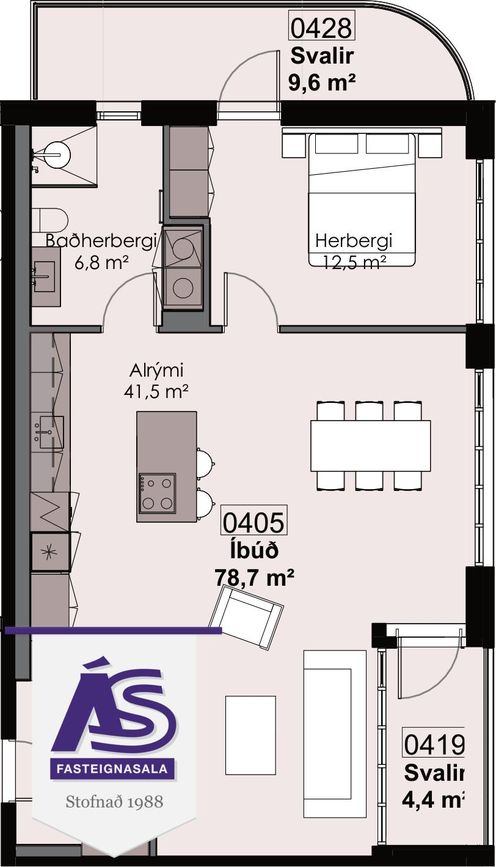Strandgata 26 - 0405, 220 Hafnarfjörður