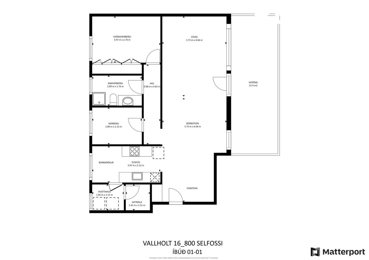 Vallholt 16, 800 Sveitarfélagið Árborg