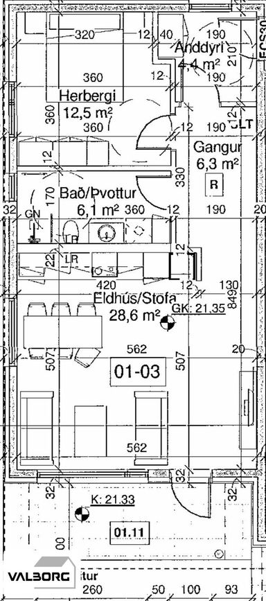 Skipalón 3 - 0103, 220 Hafnarfjörður