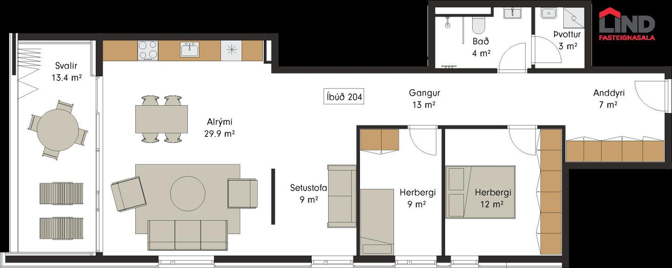 Elliðabraut 22 - 0204, 110 Reykjavík