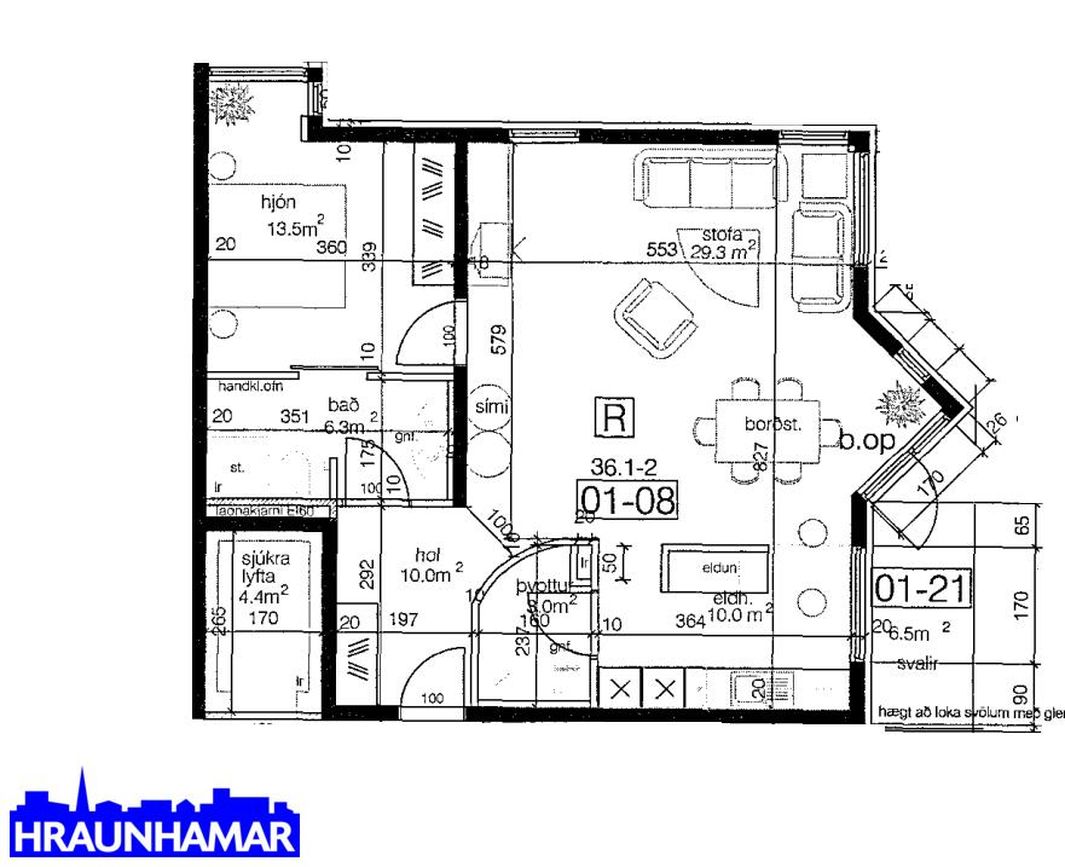 Herjólfsgata 36 - 0108, 220 Hafnarfjörður