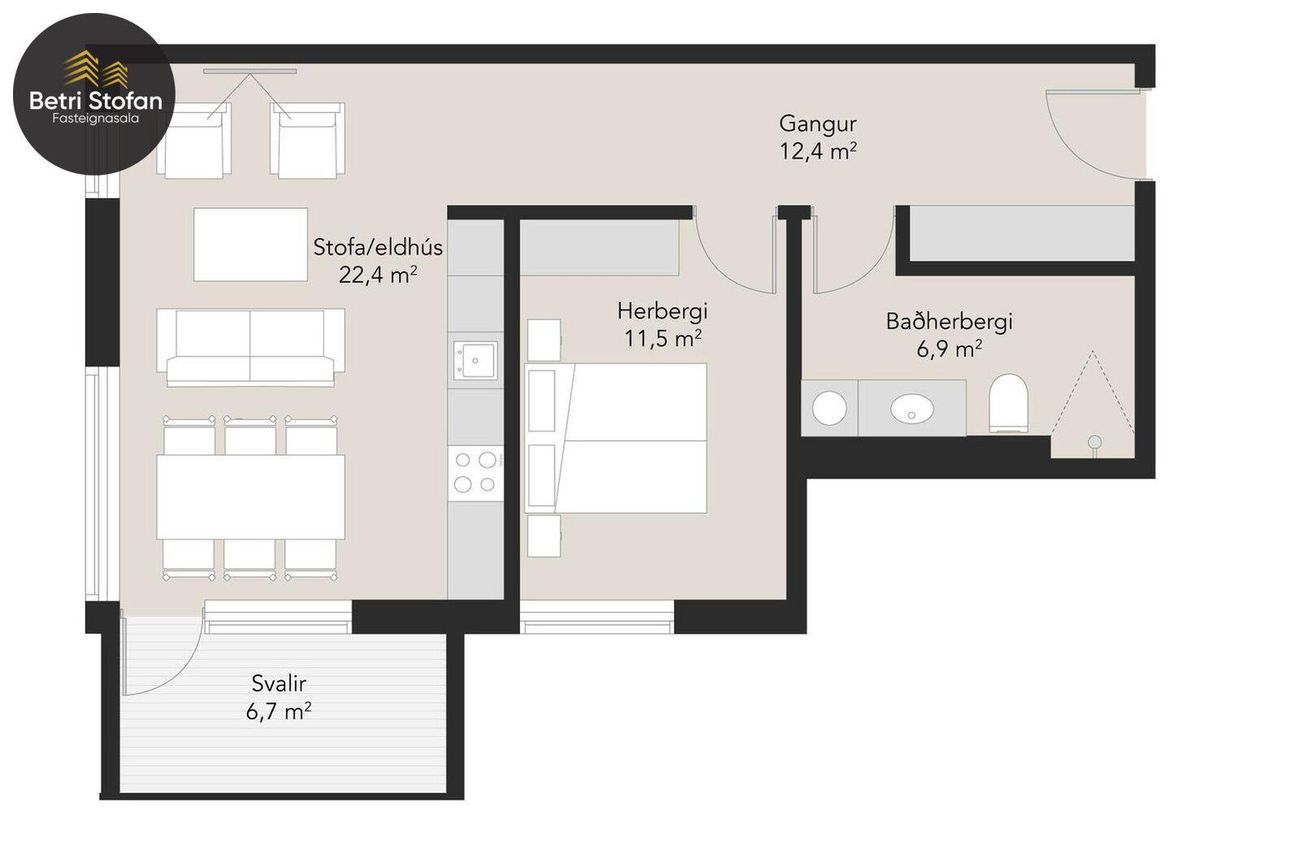 Maríugata 1 - 0404, 210 Garðabær